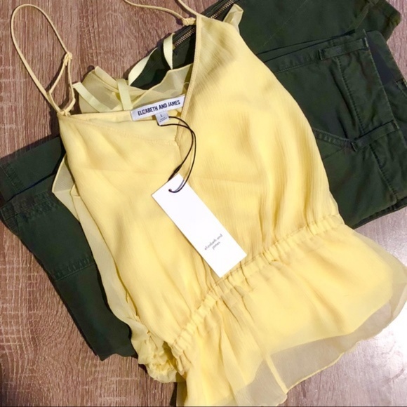 NWT Elizabeth and James Eleanor Silk-Crepon - Picture 6 of 6